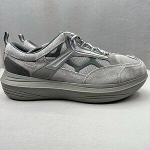 Mens Size 13.5 (EU 48 1/3) Kybun Sursee 20 Shoes Gray Suede Walking Comfort